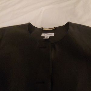 Faux leather gorgeous long jacket